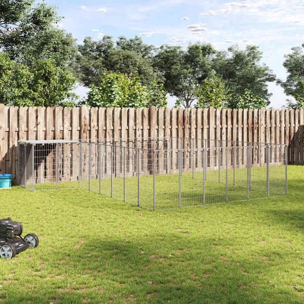 Eksklusiv Hus - Sølv Hundehus 15,73 m² Stål