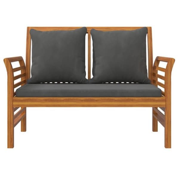 Maison Exclusive - Havegruppe 4 stk med puder i solid akacietræ