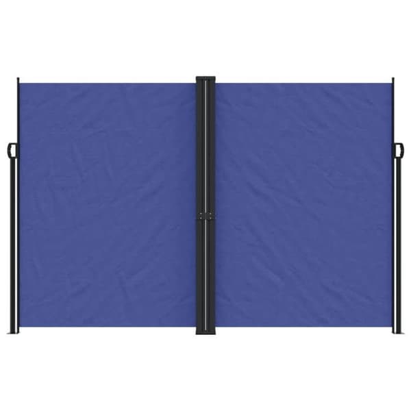 Maison Exclusive - Fällbart sidotak blått 220x1000 cm