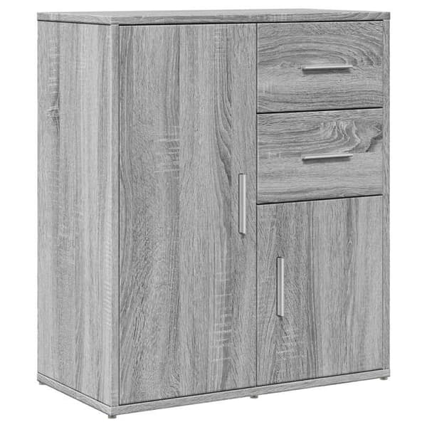 Maison Exclusive - Buffé Sonoma grå 60x31x70 cm ingenjörsträ