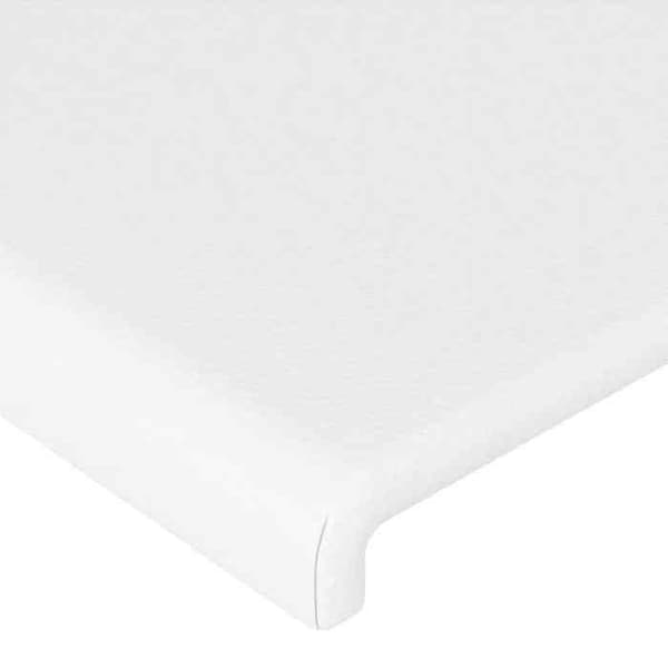 Maison Exclusive - Hovedgærde Hvid 80x5x78/88 cm Simililæder Vit