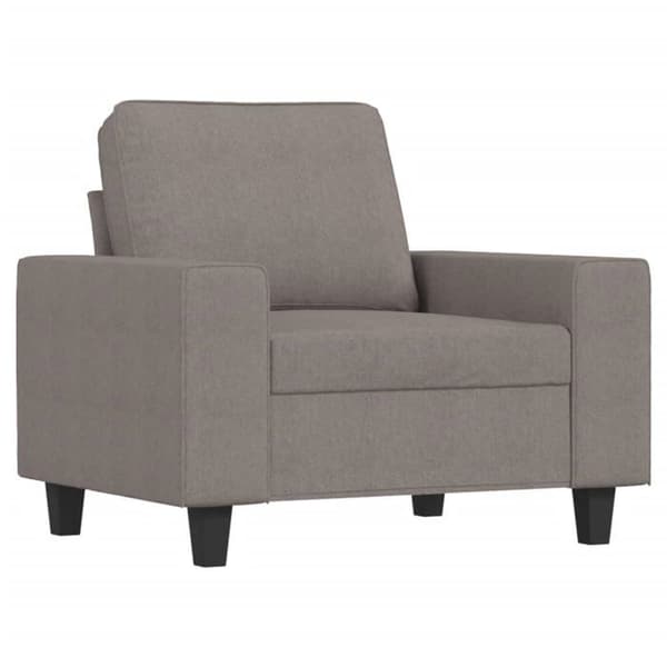 Maison Exclusive - Stol Taupe 60 cm Stof