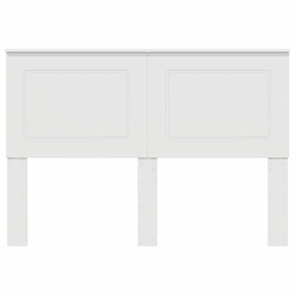 Maison Exclusive - Vit sänggavel 100 cm Ingenjörsträ