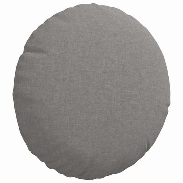 Maison Exclusive - Sittkuddar 2 st Tyg Taupe Ø30 x 13 cm Mol
