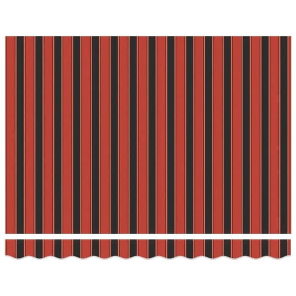 Maison Exclusive - Fällbart tak i orange och brunt 300 x 250 cm