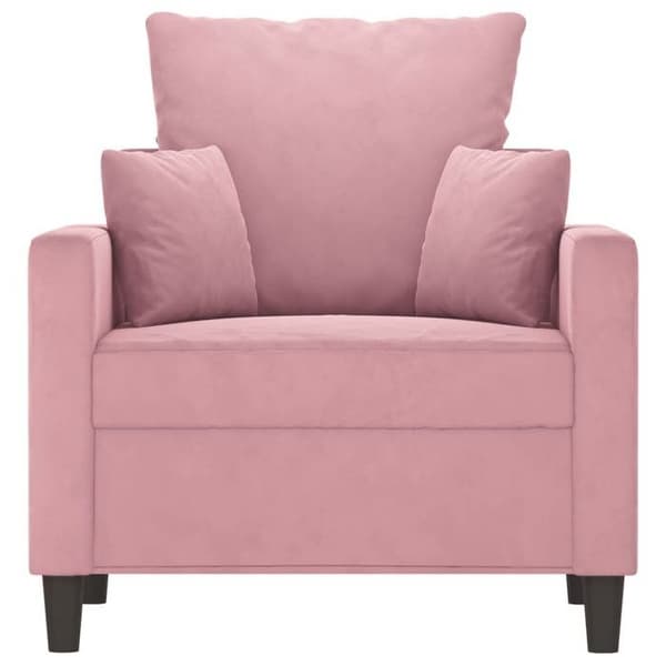 Maison Exclusive - Stol Rosa 60 cm Velour