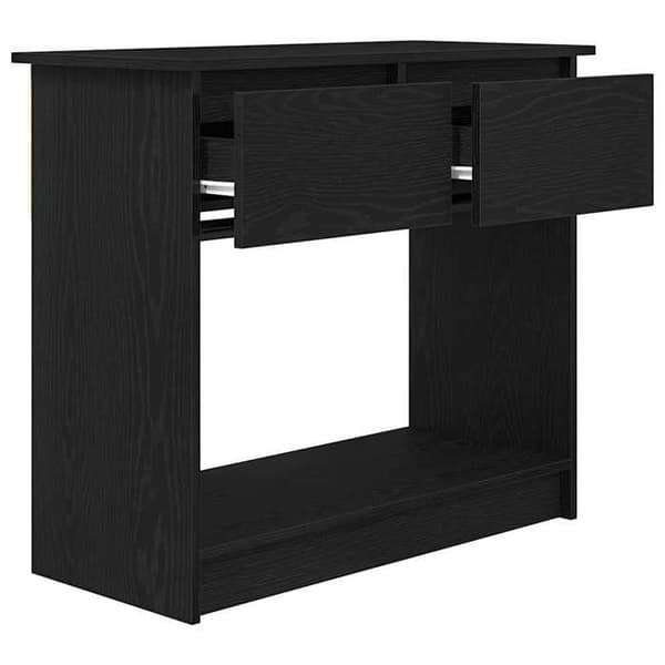Sideborde - MAISON EXCLUSIVE - Konsolbord - 2 skuffer - Sort - 85,5x38,5x74,5 cm Svart