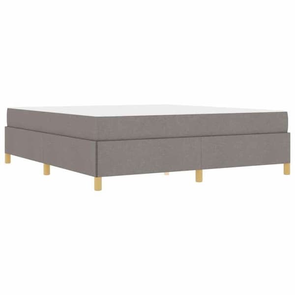 Maison Exclusive - Sängram Taupe 180 x 200 cm tyg Mol