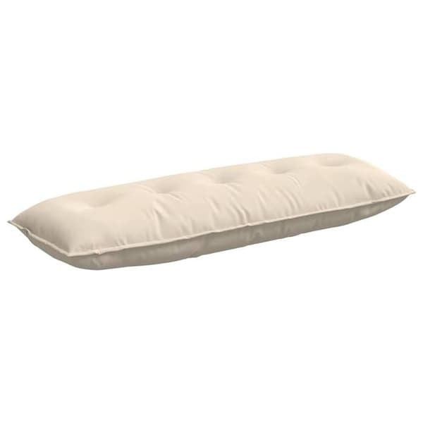 Maison Exclusive - Rygpude Beige 140 x 50 cm Mikrofiberstof