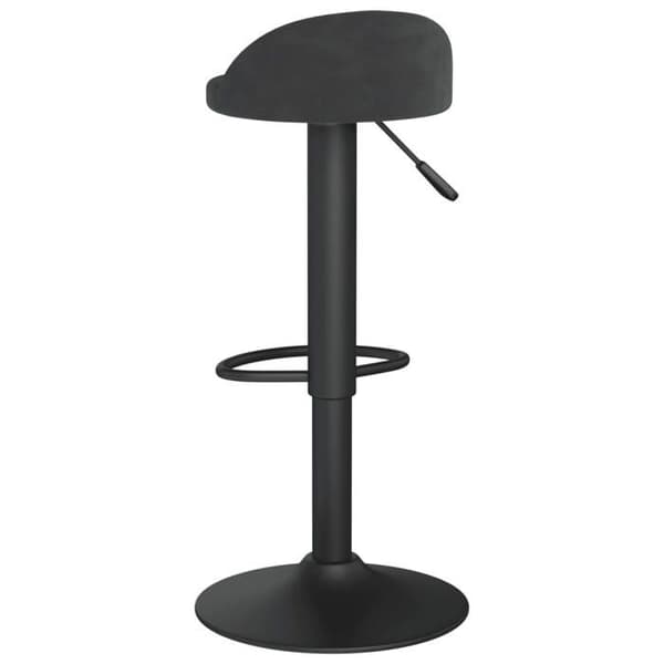 Maison Exclusive - Barstolar set om 2 Svart Sammet
