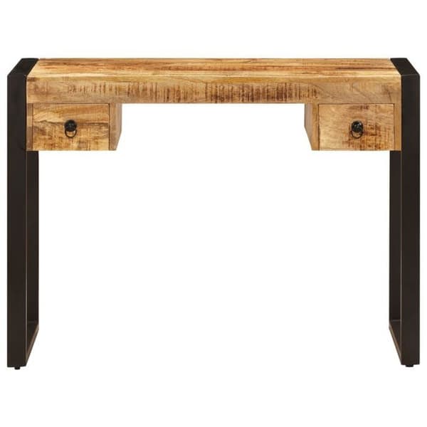 Maison Exclusive - Kontor med 2 skuffer 110x50x77 cm Solid mangotræ