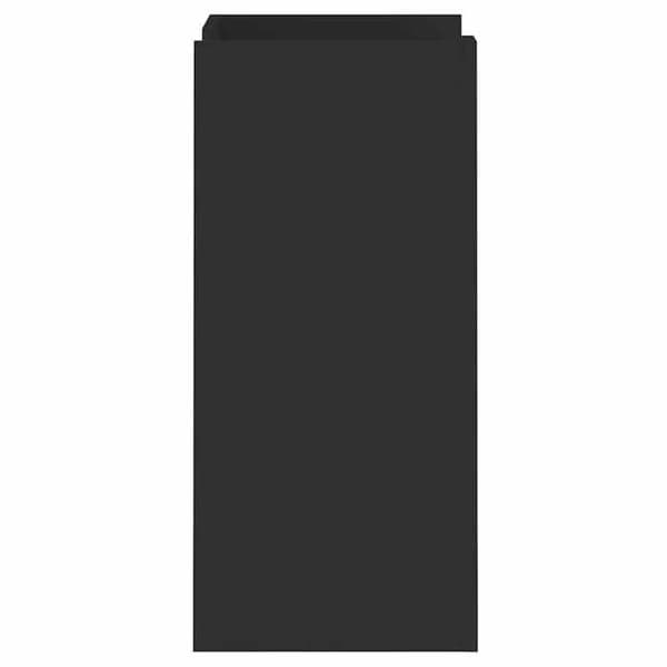 Maison Exclusive - Svart buffé 45x35x75 cm ingenjörsträ