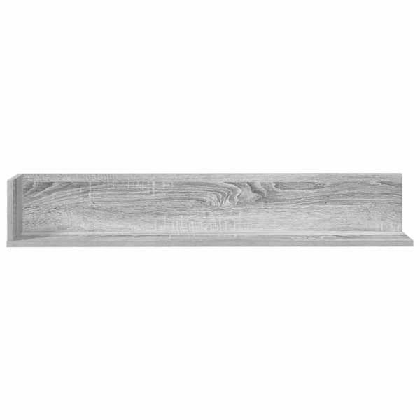 Maison Exclusive - Seinähyllyt 2 kpl sonoma harmaa 100x16,5x16,5 cm