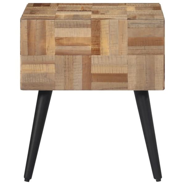 Maison Exclusive - Sidebord 40x40x45 cm massiv genbrugstræ
