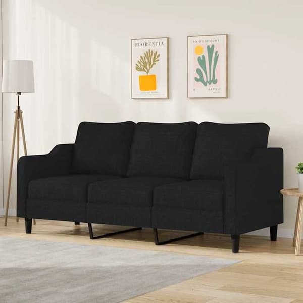 Maison Exclusive - 3-personers Sofa Sort 180 cm Stof
