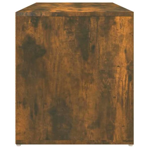 Maison Exclusive - Entréebänk 80x40x45 cm Rökekad trä, ingenjörsträ