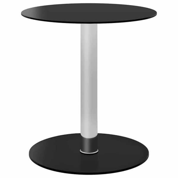 Maison Exclusive - Sort sofabord 40 cm Tempereret glas