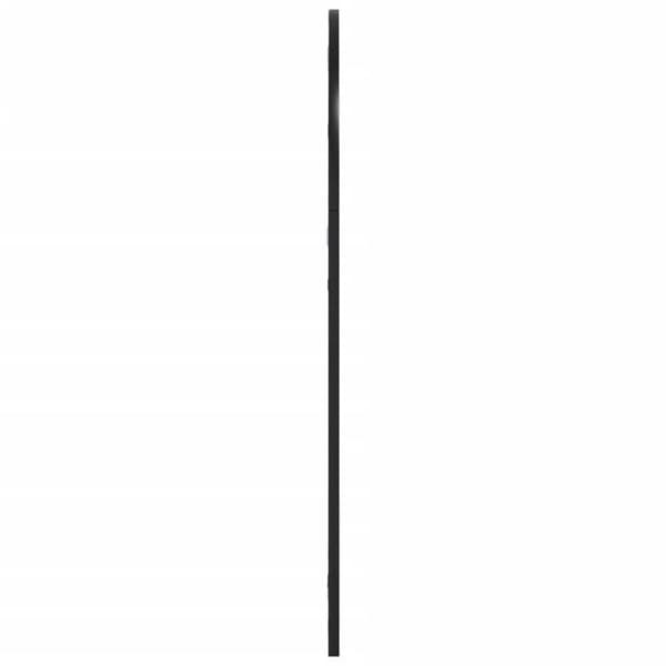 Maison Exclusive - Sort vægspejl 60x90 cm jernbue Svart