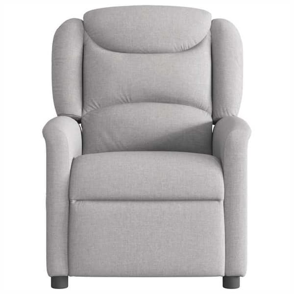 Maison Exclusive - Grå moln tyg reclinerfåtölj
