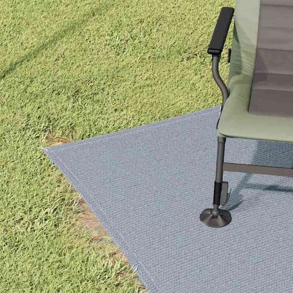 Maison Exclusive - Sininen ja harmaa telttamatto 300 x 200 cm Polyeteeni