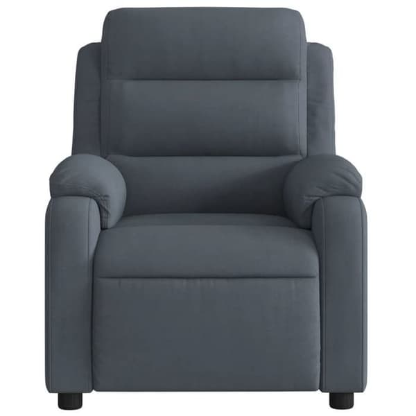 Maison Exclusive - Grå sammet recliner