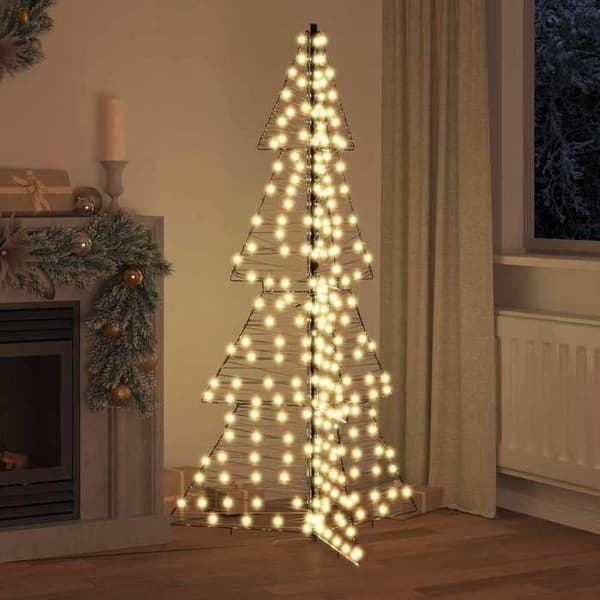 Maison Exclusive - Julgran 240 LED Varm vit 180 cm Rottning