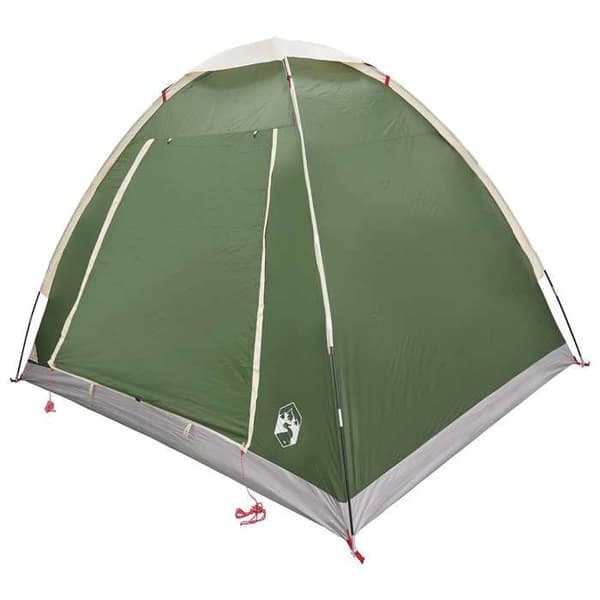 Maison Exclusive - Campingtelt til 2 personer Grøn Polyester og Stål