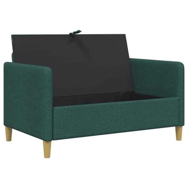 Maison Exclusive - Sofa med opbevaring Mørkegrøn 122 x 78 x 87 cm Polyester