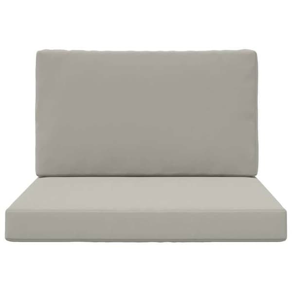 Utomhus kudde - EXKLUSIV HEM - 80 x 80 cm - Polyester - Grå - Dragkedja fodral Grå