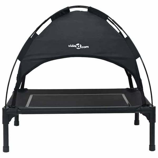 Maison Exclusive - Hundeseng 71 x 64 x 71 cm Sort Stål