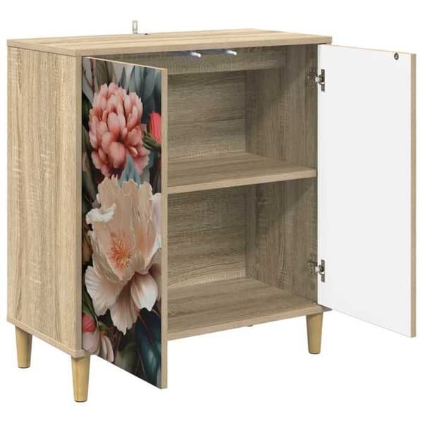 Maison Exclusive - Buffé BORNE Sonoma 69 x 33 x 75 cm Ingenjörsträ