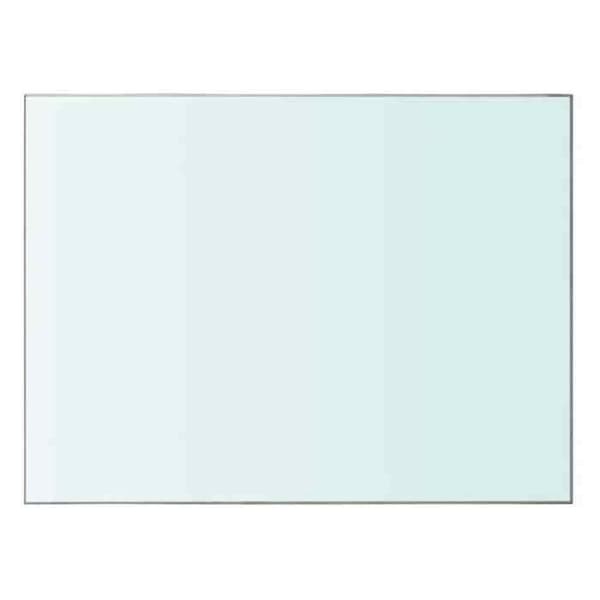 Maison Exclusive - Panel til hylde Klart glas 40 x 30 cm Transparent