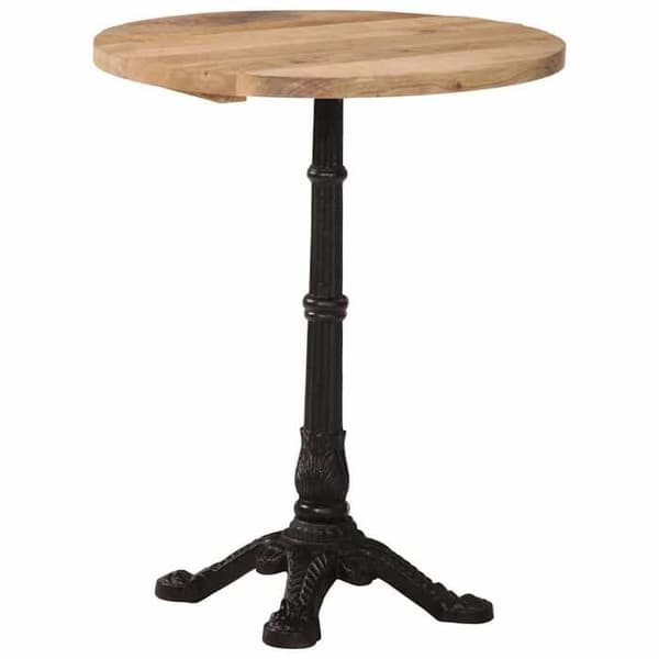 Maison Exclusive - Bistrobord Ø60x76 cm Rå mangoträ