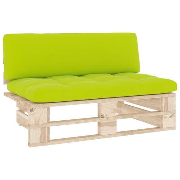 Maison Exclusive - Central soffa trädgårdspalett impregnerad furu
