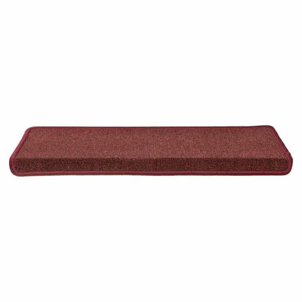 Maison Exclusive - Trappe tæppe 30 stykker 65 x 21 x 4 cm Bordeaux rektangulær kant