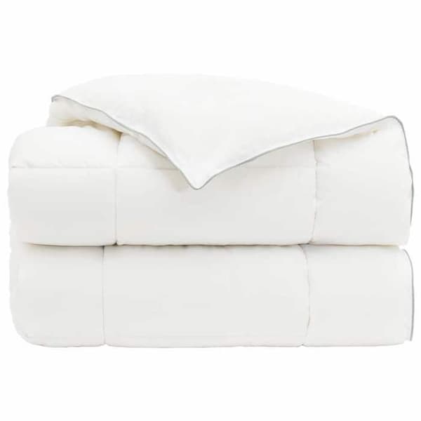Maison Exclusive - Duntäcke 220x260 cm Vinter 450 GSM Australien Ull Vit