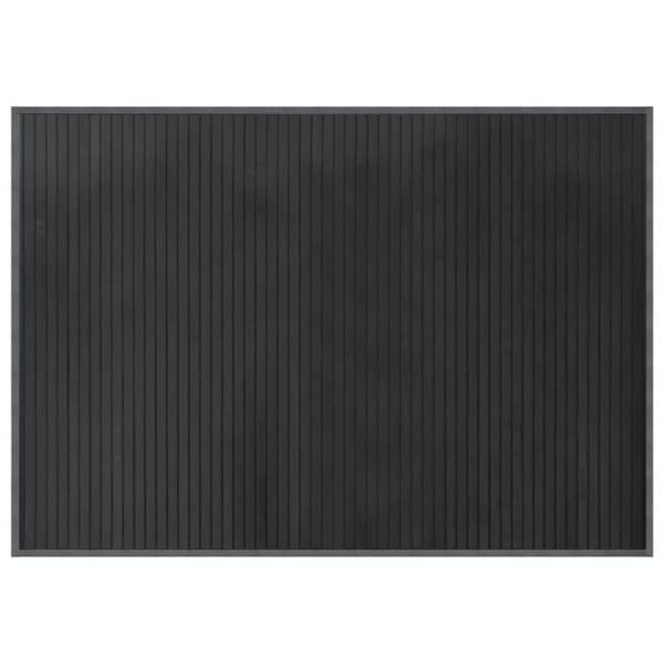 Maison Exclusive - Rektangulär matta grå 70x100 cm bambu