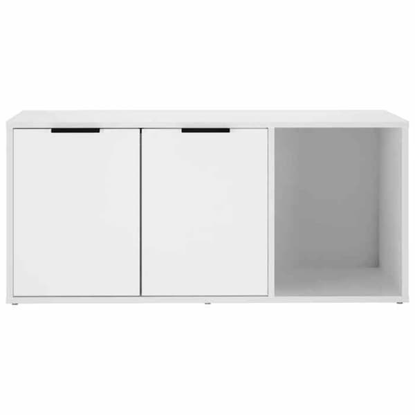 Maison Exclusive - Möbel för kattlåda Vit 100 x 49 x 45 cm