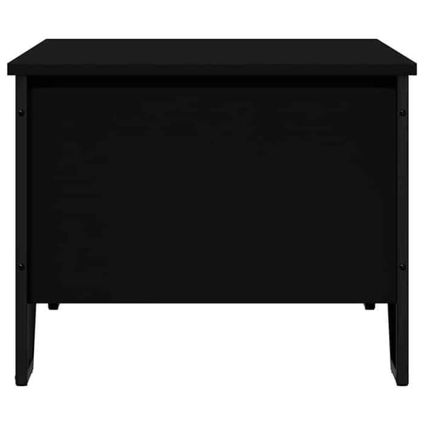 Maison Exclusive - Sort sofabord 100x51x40 cm ingeniørtræ