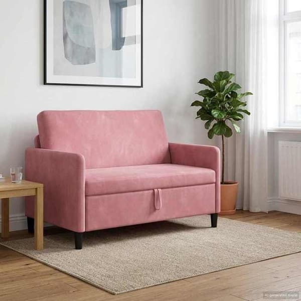 Maison Exclusive - Sofa med opbevaring Rosa 122 x 78 x 87 cm Polyester