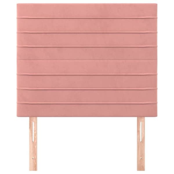 Maison Exclusive - Ruusupääty 100x5x118/128 cm Sametti Ros