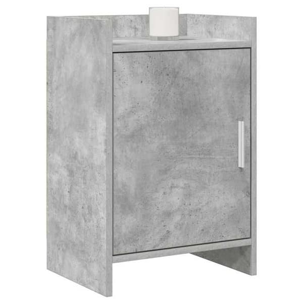 Maison Exclusive - Yöpöydät 2 kpl Betoni harmaa 40 x 30 x 60 cm