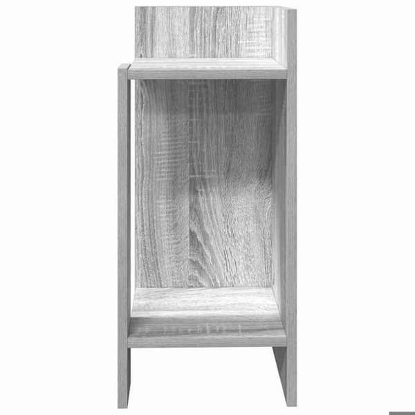 Maison Exclusive - 2 stk. sideborde med sonoma grå hylde 25,5x27x60 cm