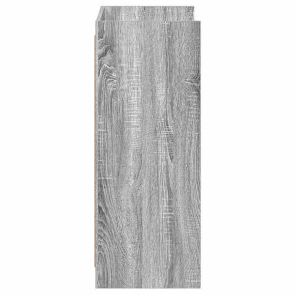 Skoopbevaring - EKSKLUSIV HUS - Sonoma grå - 48 x 36 x 92 cm - 90° døre - Spånplade Sonoma grå