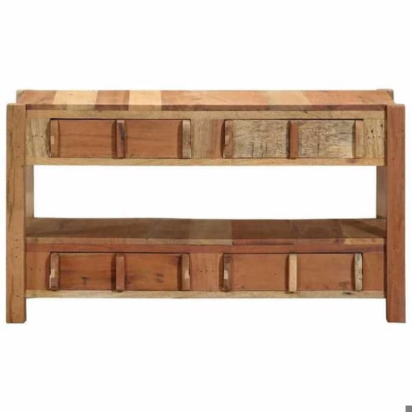 Maison Exclusive - TV-möbel Brun 83 x 33 x 46 cm Återvunnet Trä Solid