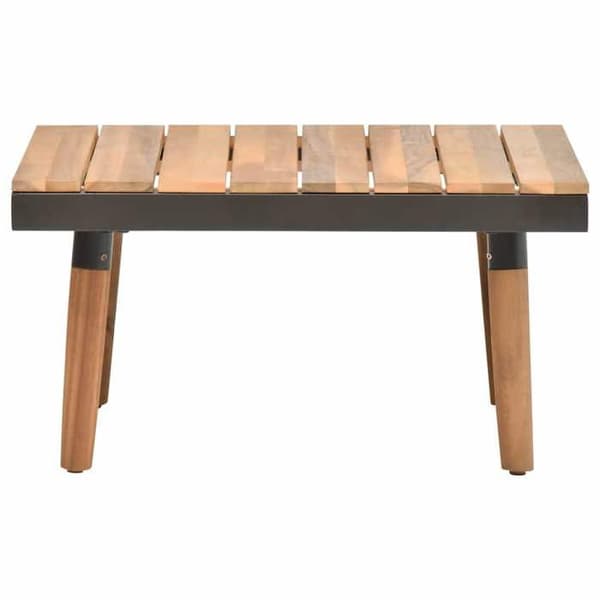 Maison Exclusive - Havegruppe 4 stk med puder i solid akacietræ