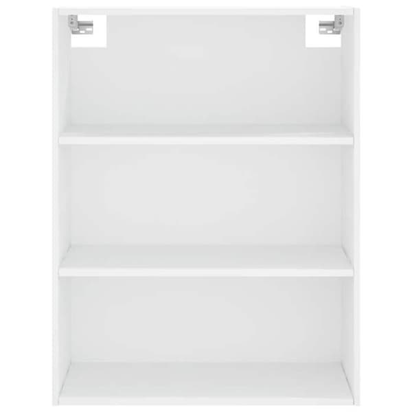 Maison Exclusive - Buffé hög Vit 69,5x34x180 cm Ingenjörsträ Vit