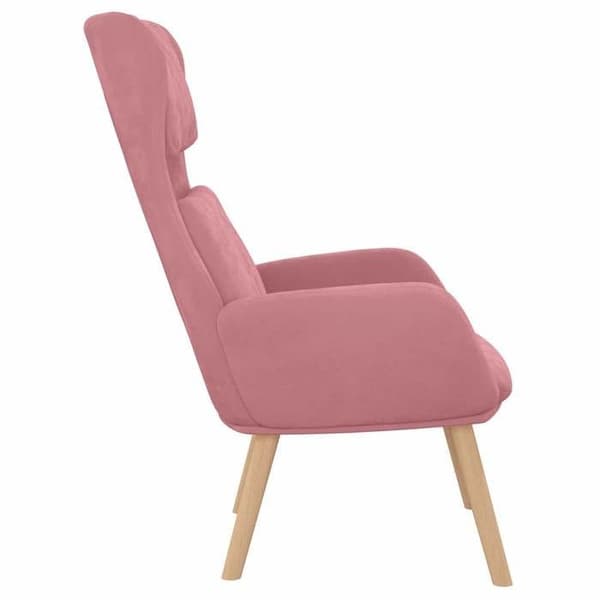 Maison Exclusive - Relax stol i rosa velour