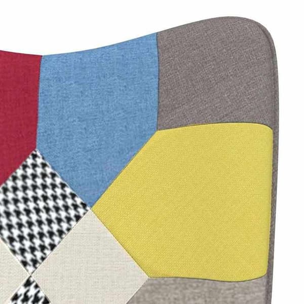 Maison Exclusive - Patchwork Tyg Gungstol