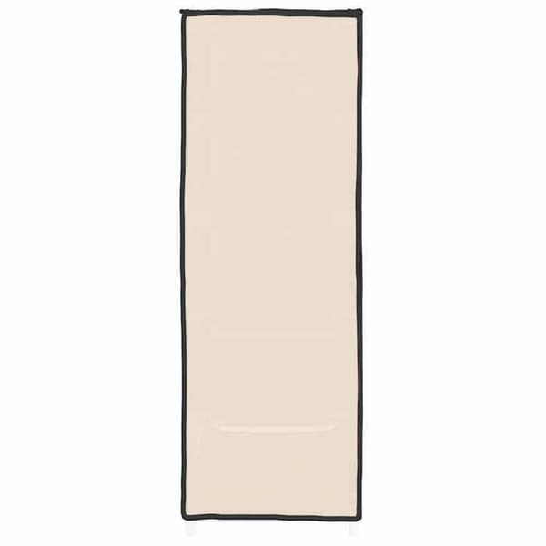 Maison Exclusive - Kengäteline Kermainen 60x28x90 cm Kangas Grädde